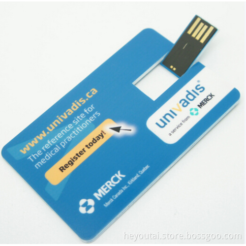 Promotional Thin Credit Card Business Card USB Flash Drive